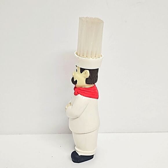Chef Figure Basting Brush Kitchen Decor Restaurant Decor Cafe Pub 6" Tall - Picture 2 of 6